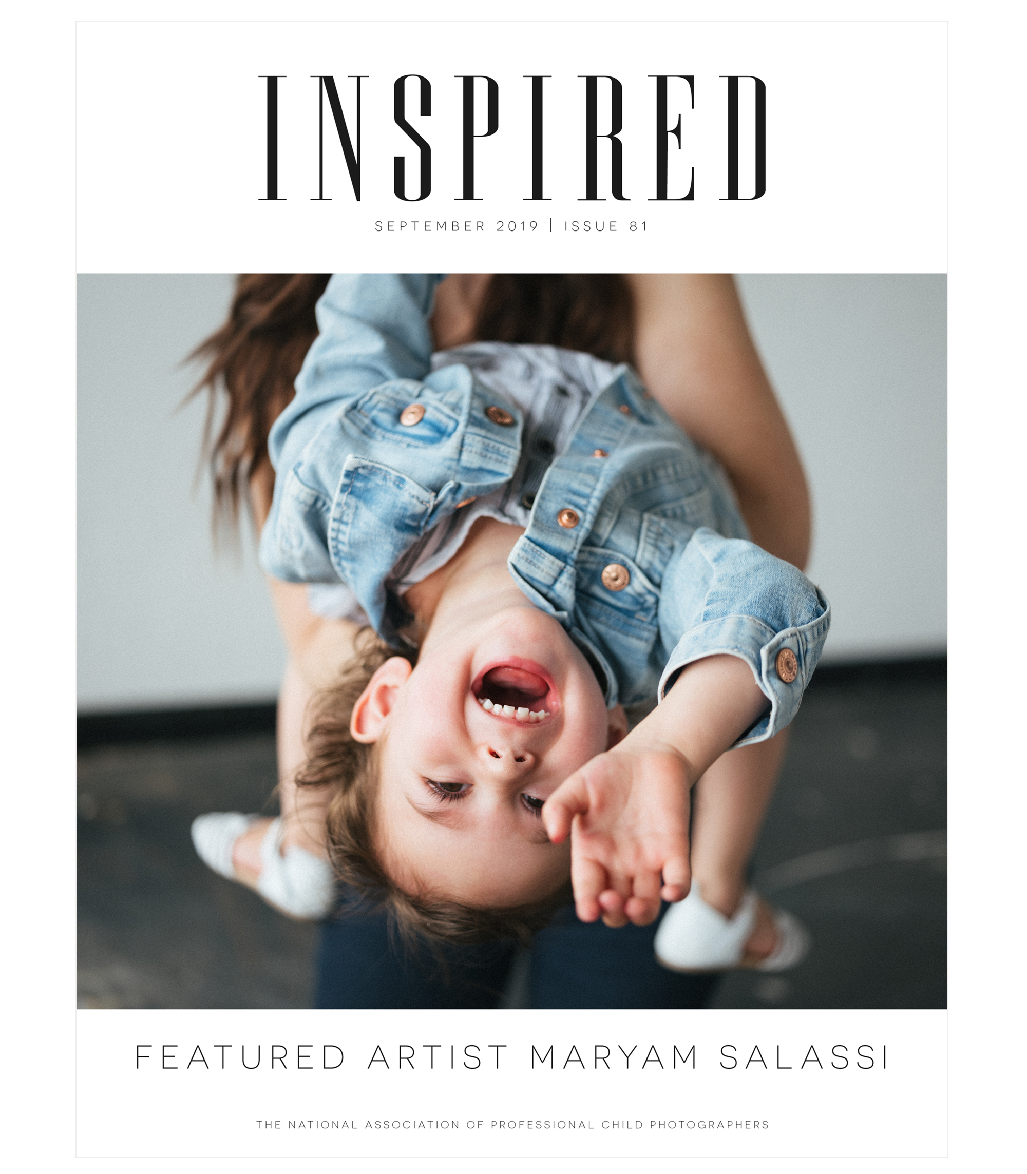 Inspired September 2019 Issue 81 Featured Artist Maryam Salassi